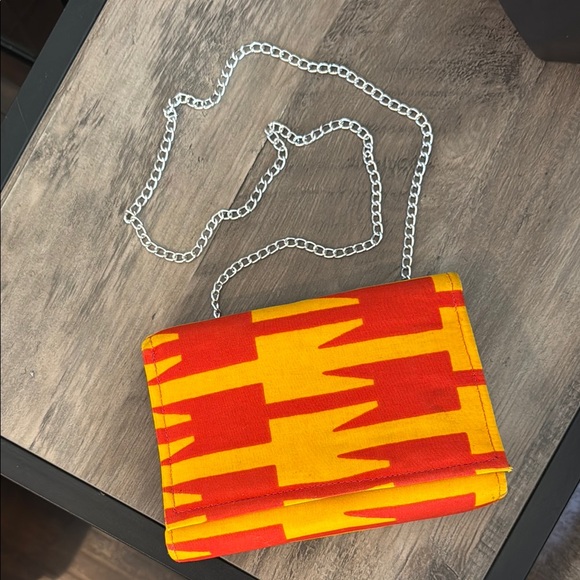 NIGERIAN ARTISAN SMALL CLUTCH PURSE - Picture 1 of 2